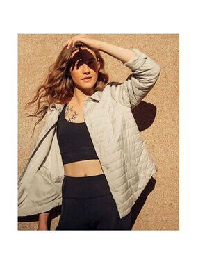 Lululemon Reversible Switch Please Shacket Silverstone Grey Jacket 10